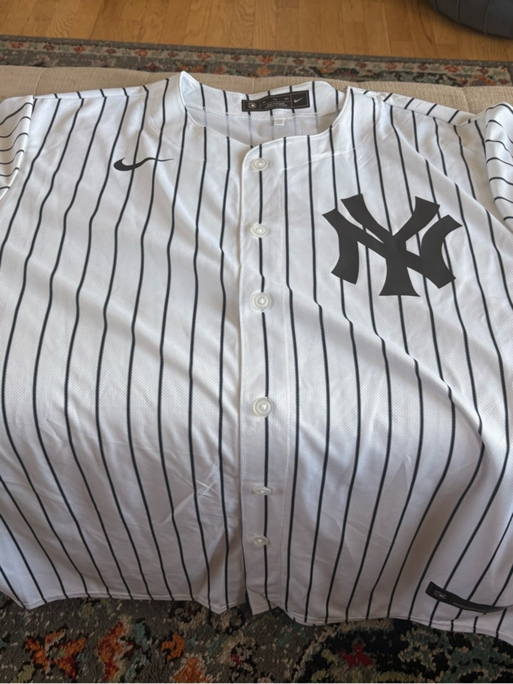 Men's New York Yankees Nike White Home Limited Jersey